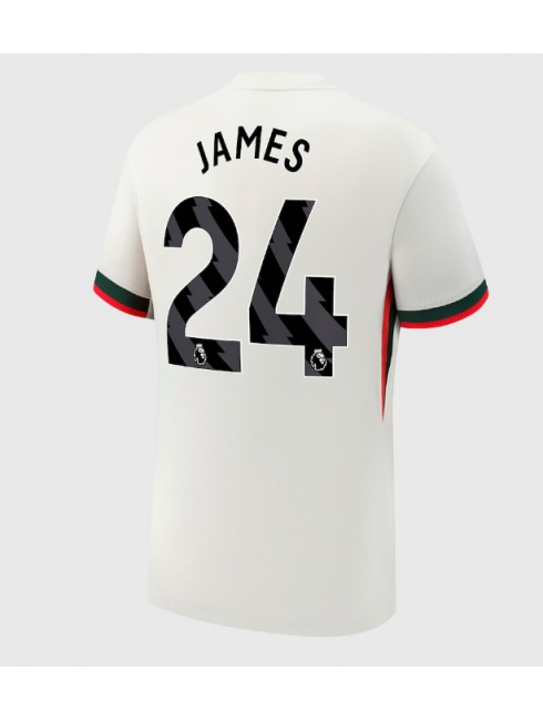 Chelsea Reece James #24 Replika Borta Kläder 2025-26 Kortärmad Chelsea Reece James #24 Replika Borta Kläder 2025-26 Kortärmad